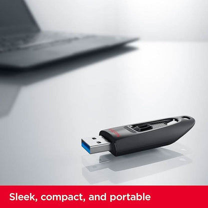 SanDisk Ultra 128GB, USB 3.0, Flash Pendrive