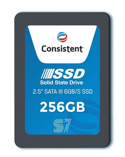 Consistent 256GB 2.5 Inch SATA Internal SSD CTSSD256S7