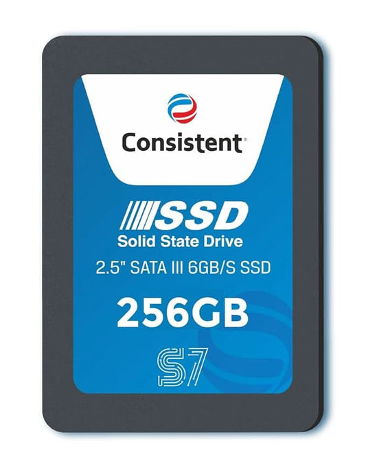 Consistent 256GB 2.5 Inch SATA Internal SSD CTSSD256S7
