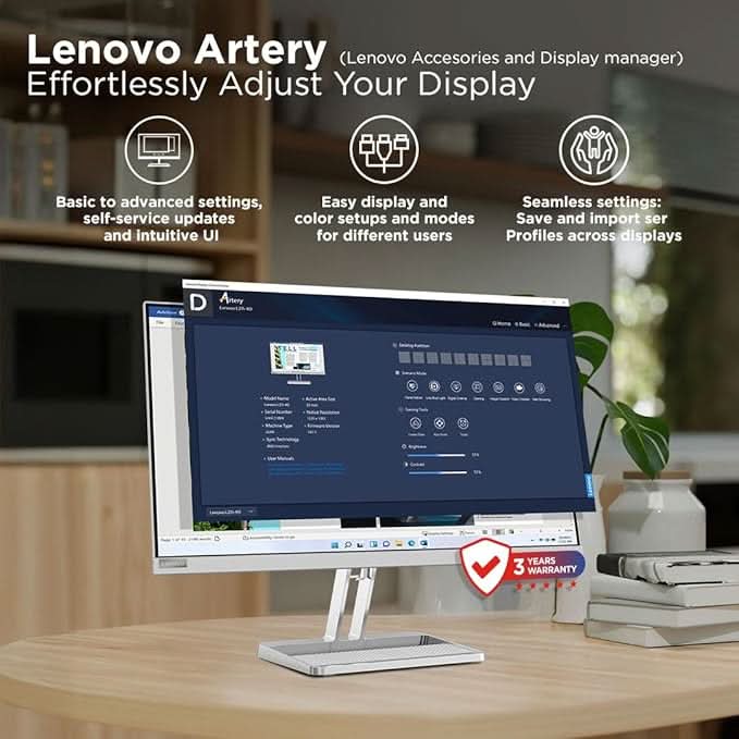 Lenovo L27q-4A 27inch QHD IPS Monitor