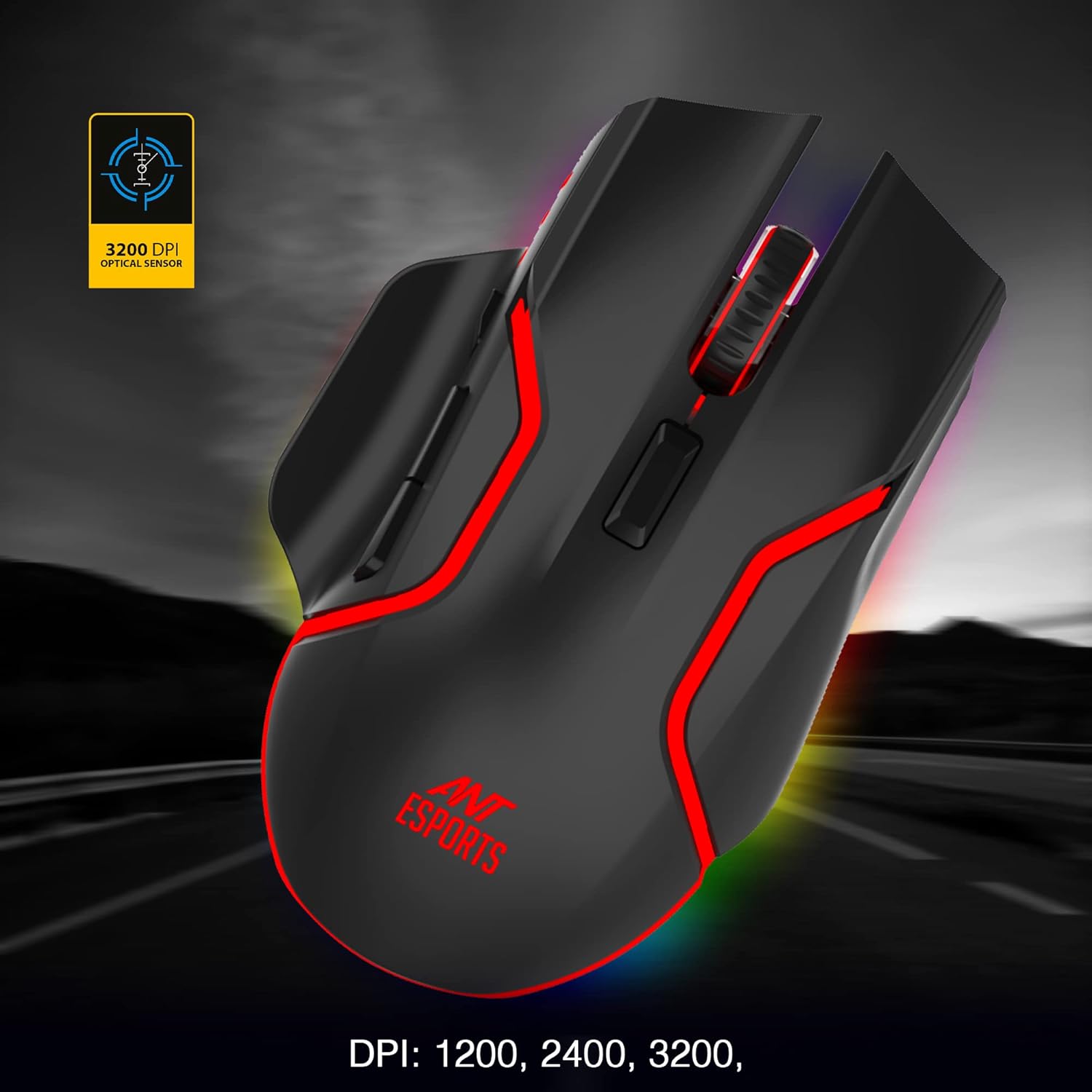 ANT ESPORTS GM320 WIRELESS GAMING MOUSE