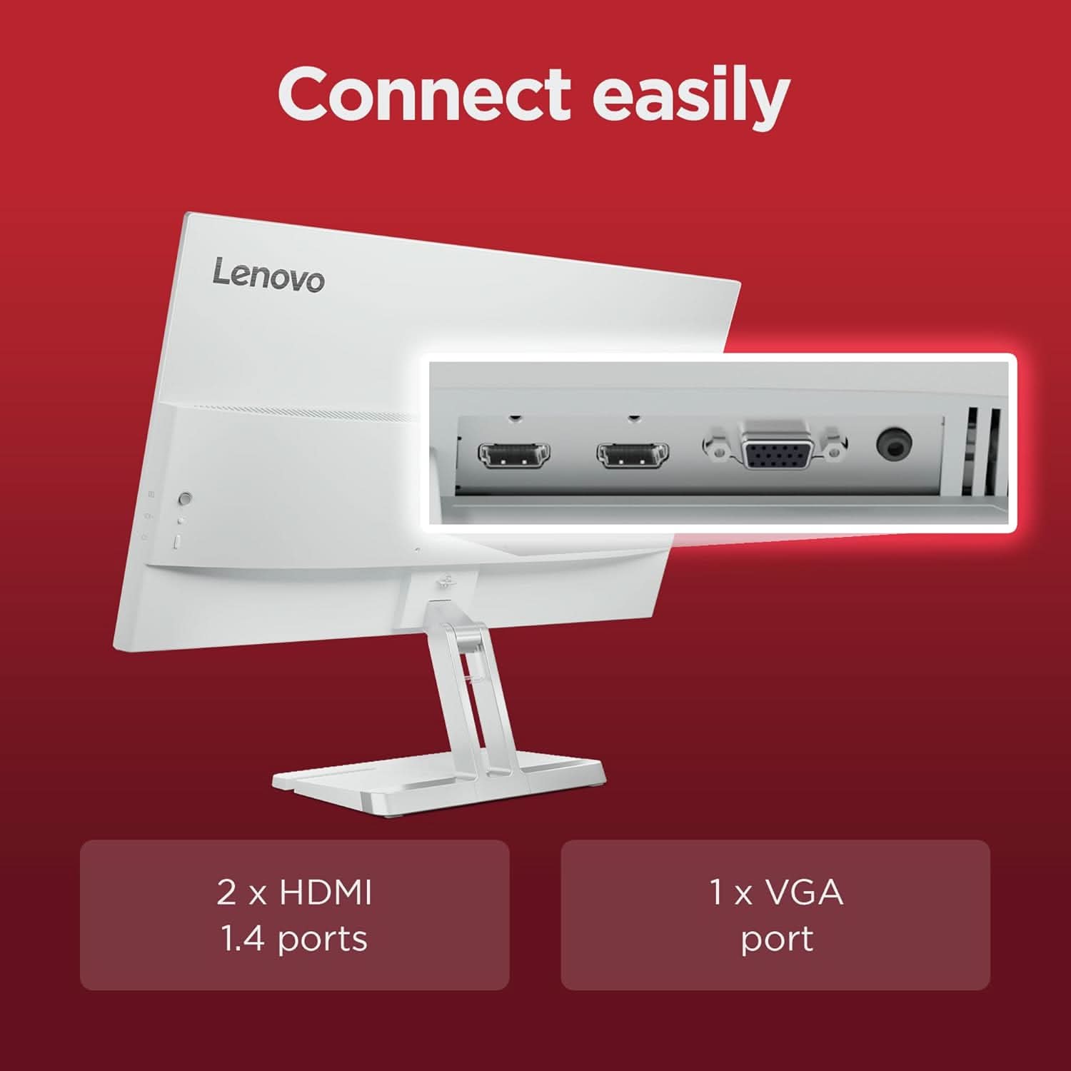 Lenovo L27-4C 27inch FHD IPS 144Hz Ultraslim Monitor