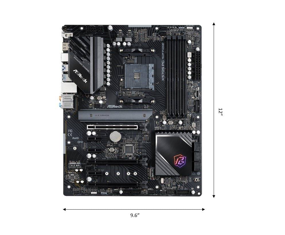 ASROCK X570S PG RIPTIDE AMD RYZEN 5000 SERIES CPU(SOCKET AM4)