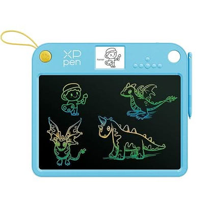 XP Pen Doodle Learning Board, 13.3 Inch LCD Writing Tablet for Kids, Educational Drawing Pad, Blue