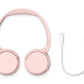 PHILIPS AUDIO TAH4209PK BLUETOOTH HEADPHONE WITH LIGHTWEIGHT AND FOLDABLE DESIGN, 32MM NEODYNAMIC DRIVERS, 55H PLAYTIME, USB TYPE-C FAST CHARGING, BUILT-IN MIC FOR SMARTPHONES, LAPTOP (PINK)