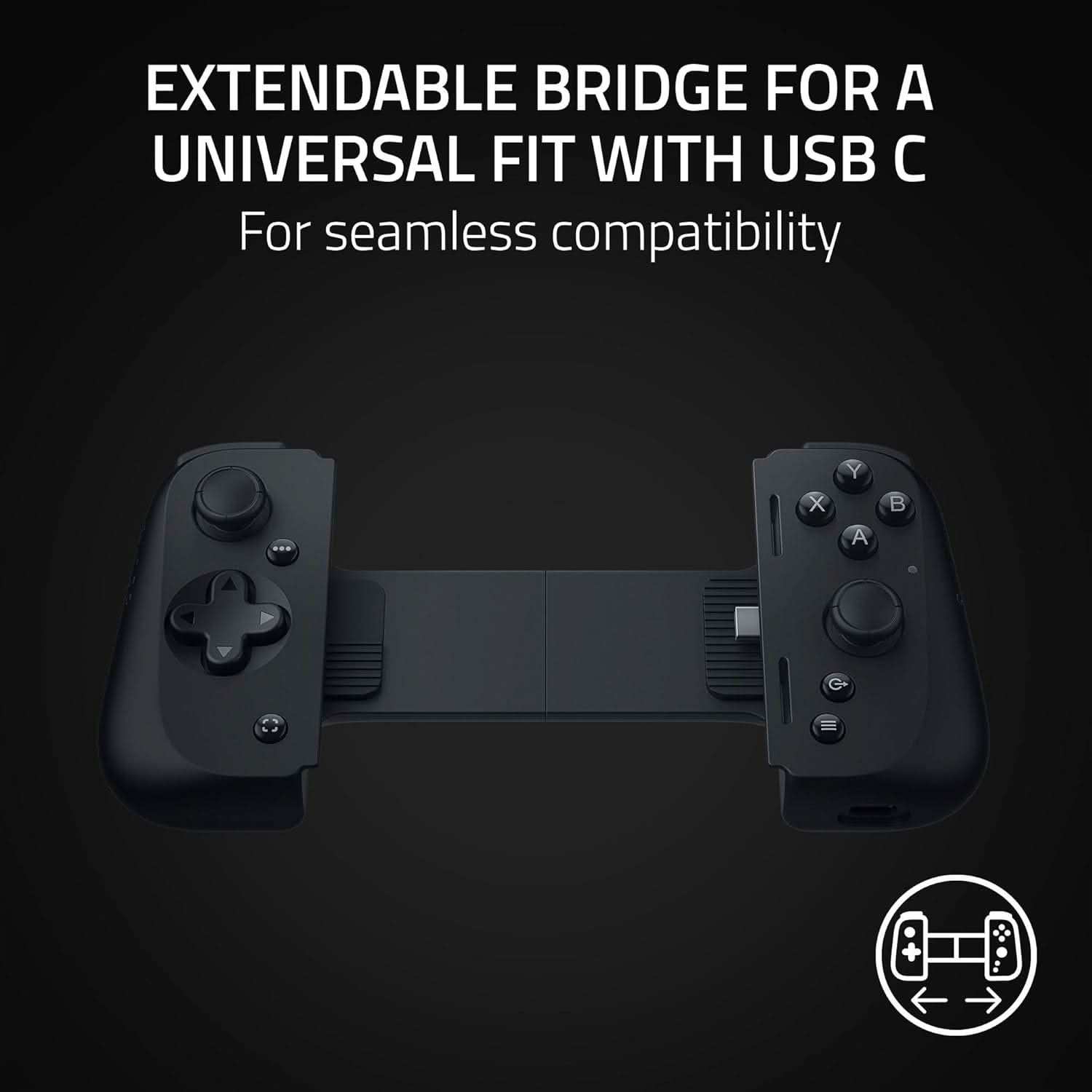 RAZER KISHI V2 USB C - GAMING CONTROLLER FOR IPHONE AND ANDROID RZ06-05110100-R3M1