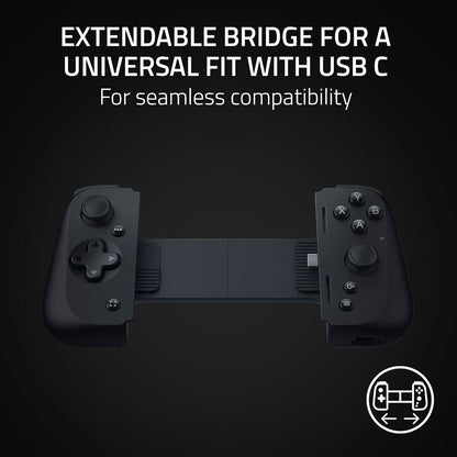 RAZER KISHI V2 USB C - GAMING CONTROLLER FOR IPHONE AND ANDROID RZ06-05110100-R3M1