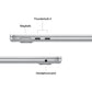 Apple 13-inch MacBook Air M5 chip with 10 core CPU and 8 core GPU, 16GB, 512GB SSD - Silver