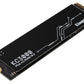 KINGSTON KC3000 PCIE 4.0 NVME M.2 SSD - HIGH-PERFORMANCE STORAGE FOR DESKTOP AND LAPTOP PCS -SKC3000D/2048G, 7,000MB/S READ, 7,000MB/S WRITE, BLACK