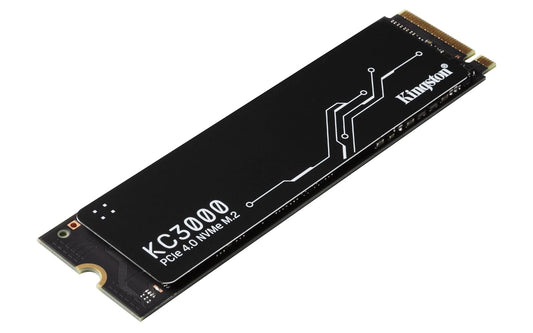 KINGSTON KC3000 PCIE 4.0 NVME M.2 SSD - HIGH-PERFORMANCE STORAGE FOR DESKTOP AND LAPTOP PCS -SKC3000S/1024G, 7,000MB/S READ, 3,900MB/S WRITE, BLACK