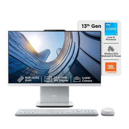 AIO LENOVO IDEA CENTRE 24IRH9 F0HN00PGIN [CI3-1315U/8GB/512GB SSD/WIN11 HOME+MS24/24.0"/INTEGRATED GRAPHICS/1 YEAR(S)/GREY]