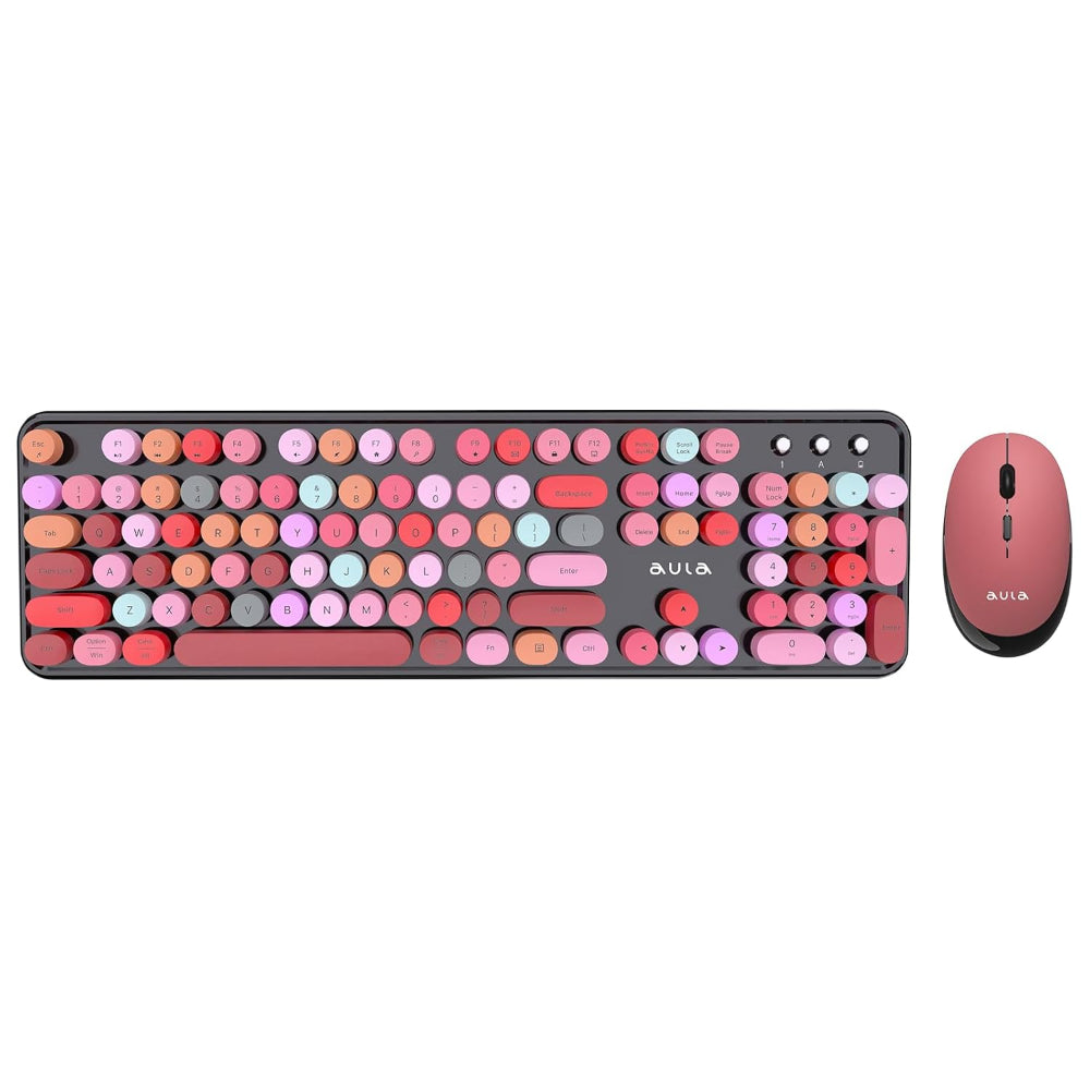 AULA AC306 Full Size Gaming Keyboard and Mouse Combo ( Mix Black ) ( AC306B2 )