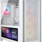 Corsair Chassis Frame 4000D LCD RS ARGB Premium Mid-Tower PC Case without PSU White - CC-9011327-WW