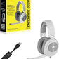 CORSAIR HS55 Wired 7.1 Surround Gaming Headphone With Mic ( White ) ( PC/Mobile/PS)