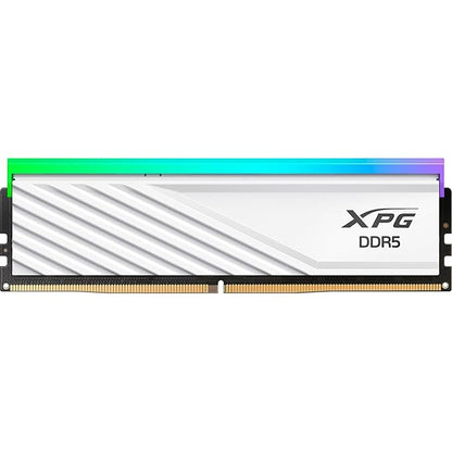 ADATA XPG DDR5 16GB 6000 MHZ CL30 LANCER BLADE RGB WHITE AX5U6000C3016G-SLABRWH