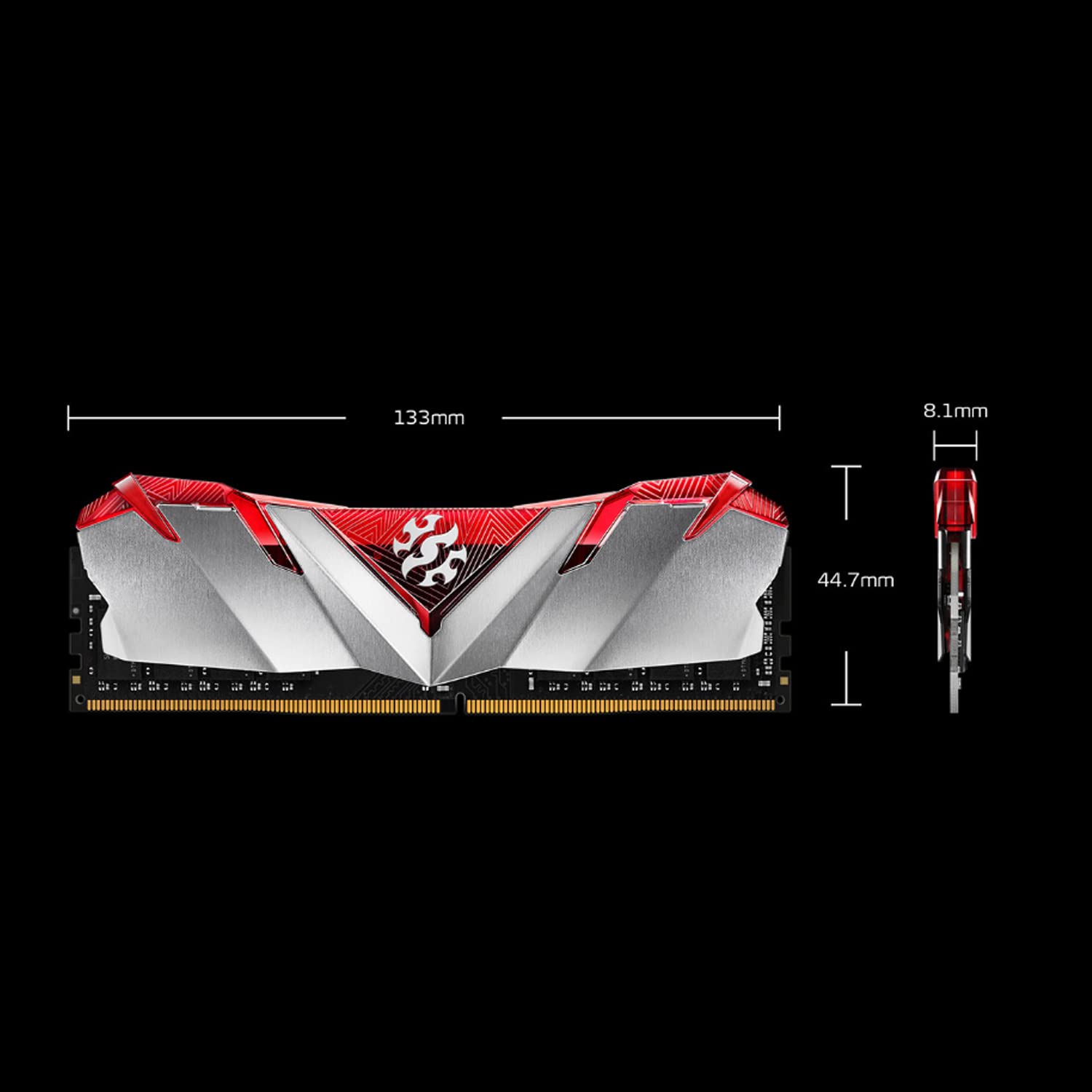 Adata XPG Gammix D30 Red 16GB 3200MHz CL16 DDR4 AX4U320016G16A-SR30 RAM
