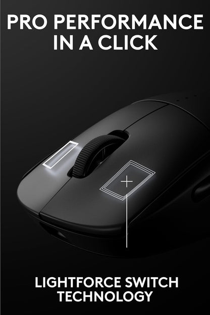 LOGITECH G PRO 2 LIGHTSPEED WIRELESS GAMING MOUSE (BLACK)