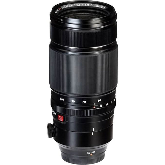 FUJIFILM FUJINON XF 50-140MM F2.8 R LINEAR MOTOR, OPTICAL IMAGE STABILIZATION, WEATHER RESISTANT TELEPHOTO ZOOM RED BADGE LENS FOR SPORTS (FULL FRAME EQUIVALENT = 76-213MM) WITH 2+1* YEAR WARRANTY