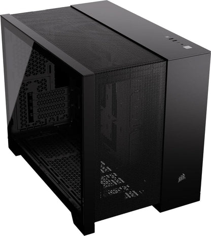 CORSAIR 2500D AIRFLOW TEMPERED GLASS MID-TOWER, BLACK