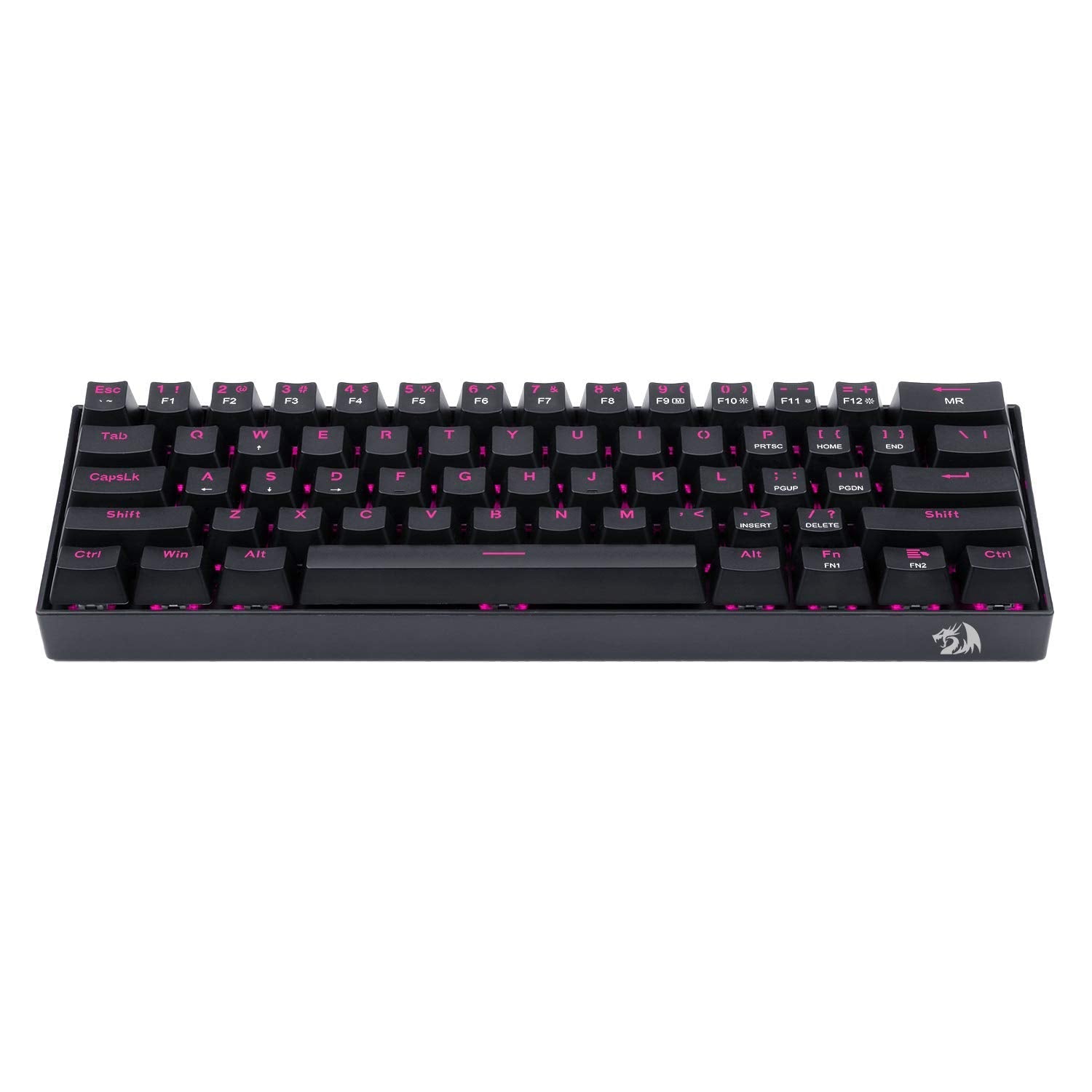 REDRAGON K630 PINK LED DRAGON BORN (BROWN SWITCH) KEYBOARD BLACK