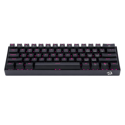 REDRAGON K630 PINK LED DRAGON BORN (BROWN SWITCH) KEYBOARD BLACK
