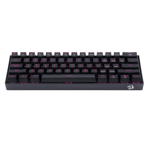 REDRAGON K630 Dragonborn 60% Mechanical Wired Gaming Keyboard ( Black ) ( Tactile Brown Switch )
