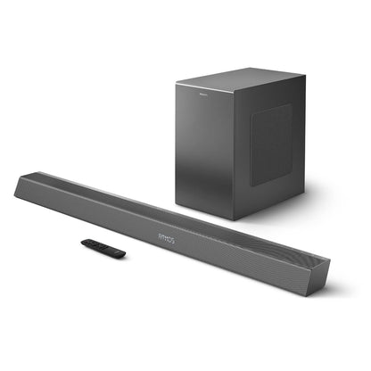 PHILIPS SOUNDBAR TAB8947 5.1 CH (3.1.2) 660W (BLACK) DOLBY ATMOS, WIRELESS SUBWOOFER UP-FIRING SPEAKERS,VIRTUAL SURROUND, BUILT-IN CHROMECAST, AI VOICE ASSISTANT