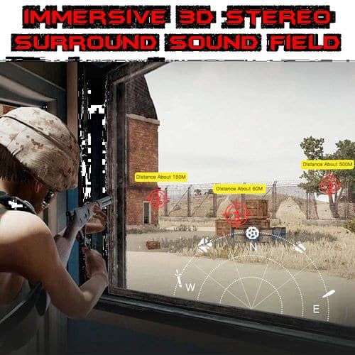 CLAW G13 Triple Driver Wired in Ear Earphones Gaming Earphones (Black)