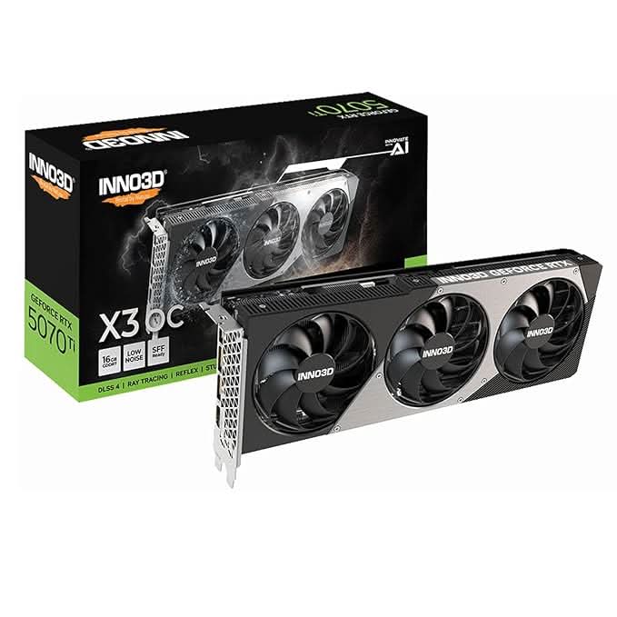 Inno3D RTX 5070 Ti X3 OC 16GB GDDR7 Gaming Graphics Card – Mehta ...