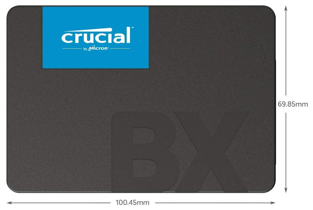 CRUCIAL BX500 240GB 3D 2.5 SATA SATA 3 Solid State Drive ( SSD )