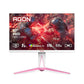 AOC Agon 27 , IPS, QHD 2560 x1440, 170 Hz, 0.5 ms, 350 cd/m², HDMI 2.0 x 2, DP 1.4 x 2, / USB- 3.2 x 1 / NTSC 106% / sRGB 104% with Hight Adjustable Stand / AMD Free Sync Premium / HDR 400 / Pick asnd White colour.