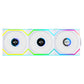 LIAN LI UNI FAN SL WIRELESS LCD 3 X 120MM KIT CASE FAN I COOLER - BLACK I WITH REVERSE BLADE I G99.12RSLLCD1W3W.IN
