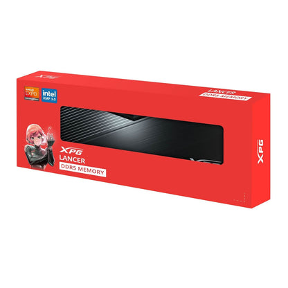 ADATA XPG LANCER DDR5 5600MHZ 16GB (1X16GB) CL 46-45-45 U-DIMM DESKTOP MEMORY RAM- AX5U5600C4616G-CLABK (BLACK)