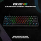 COSMIC BYTE CB-GK-32 Themis 60% Mechanical Wired Gaming Keyboard ( Black ) ( Red Switch )