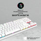 COSMIC BYTE CB-GK-37 FIREFLY (WHITE) GAMING KEYBOARD RGB RED SWITCH WHITE