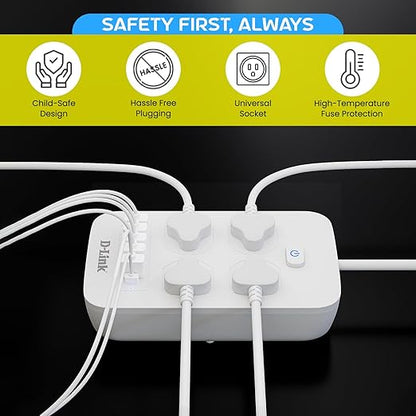 DLINK 4 PORT (DAP-F451) SURGE PROTECTOR