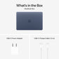 Apple 13-inch MacBook Neo: Apple A18 Pro chip with 6 core CPU and 5 core GPU, 8GB, 512GB SSD, Touch ID - Indigo