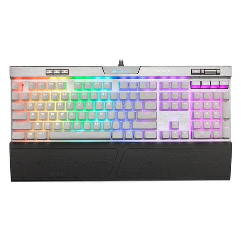 CORSAIR K70 MK.2 SE Full Size Mechanical Wired Gaming Keyboard ( White ) ( Cherry MX Speed Switch ) ( CH-9109114-NA )