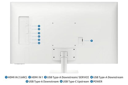 Samsung 43 Inch 4K M7 Vision AI Smart Monitor UHD LS43FM701UWXXL