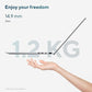 ASUS Zenbook 14,Intel Core Ultra 5 (Series 2), 16GB, 1TB, 3K OLED Touch Screen,14",120Hz,Win 11,M365 Basic (1Y)*,Office 2024,Foggy Silver,1.28 kg UX3405CA-PZ345WS, Intel Arc iGPU, Thin & Light Laptop