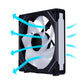 LIAN LI UNI FAN SL-INF REVERSE BLADE 140 INFINITY MIRROR 140MM ARGB SINGLE PACK CASE DESKTOP PC FAN, BLACK- G99.14RSLIN1B.IN