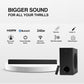 PHILIPS TAB7007 2.1 CH 240W DOLBY DIGITAL PLUS BLUETOOTH SOUNDBAR V5.3 WITH EXTRA BASS, WIRELESS SUBWOOFER, MULTI-CONNECTIVITY OPTION WITH SUPPORTING USB, HDMI, AUX & REMOTE CONTROL (BLACK)