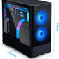 LIAN LI LANCOOL 207 MID-TOWER ATX GAMING CABINET - BLACK (G99.LAN207RX.IN)