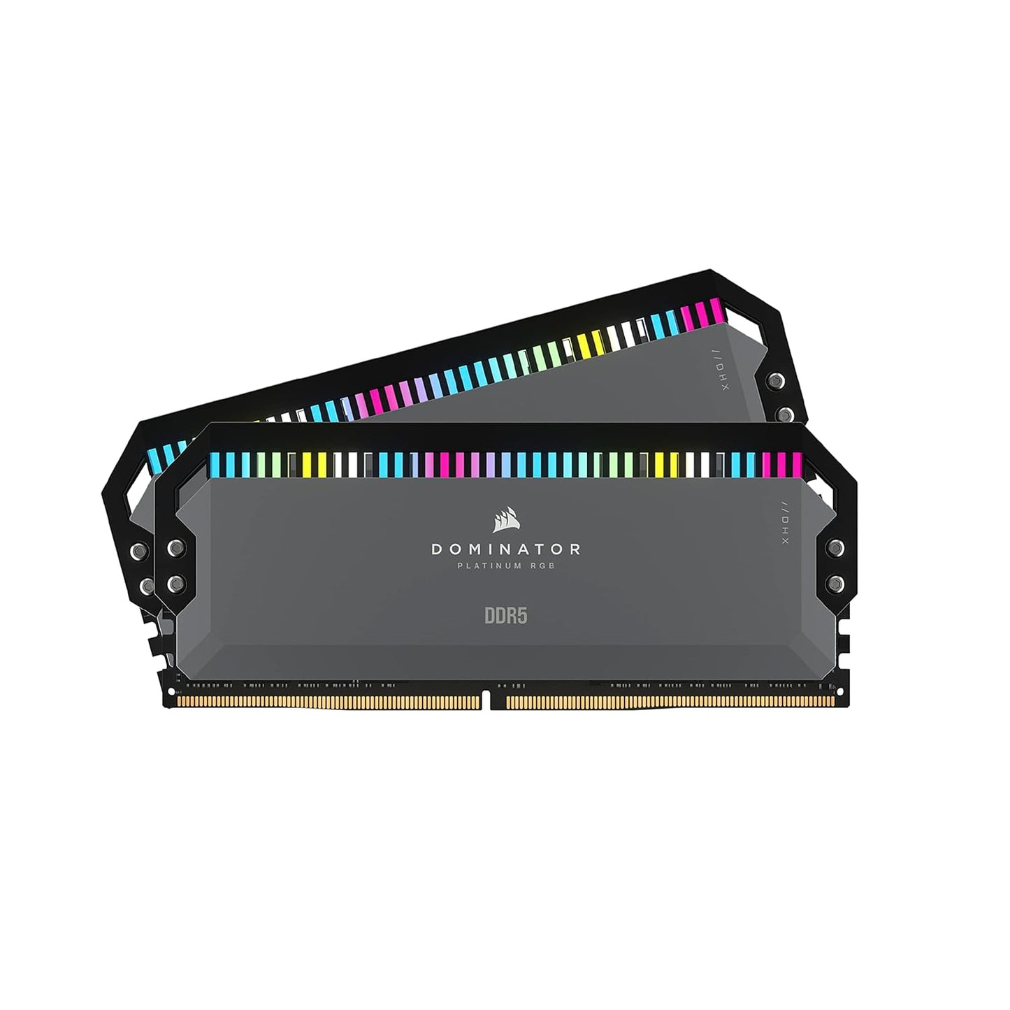 CORSAIR DOMINATOR PLATINUM RGB DDR5 RAM 64GB (2X32GB) 6000MHZ CL30- GRAY (CMT64GX5M2B6000Z30)