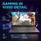 LENOVO LOQ 12TH GEN INTEL CORE I5-12450HX | NVIDIA RTX 2050 4GB (12GB RAM/512GB SSD/15.6 INCHES (39.6CM)/144HZ/WINDOWS 11/100% SRGB/3 MONTH GAME PASS/1YR ADP FREE/GREY/2.4KG),83GS008VIN GAMING LAPTOP