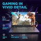 Lenovo LOQ AMD Ryzen 5 7235HS | NVIDIA RTX 3050A 4GB (16GB RAM/512GB SSD/144Hz Refresh Rate/15.6" (39.6cm)/Windows 11/Office Home 2024/3 Mon. Game Pass/Grey/2.4Kg), 83JC00LSIN AI Gaming Laptop