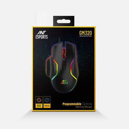 ANT ESPORTS GM320 RGB WIRED GAMING MOUSE