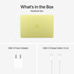 Apple 13-inch MacBook Neo: Apple A18 Pro chip with 6 core CPU and 5 core GPU, 8GB, 512GB SSD, Touch ID - Citrus