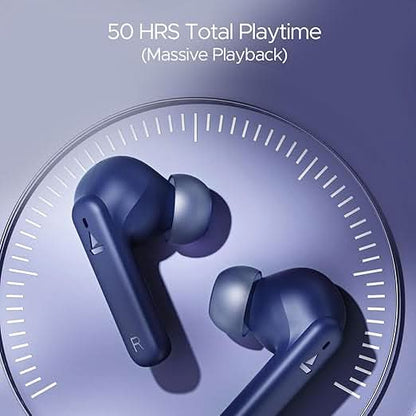 Boat Airdopes 170 TWS in Earbuds Bluetooth v5.3 (Tranquil Blue)