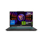 MSI CYBORG 15, INTEL 12TH GEN. I7-12650H, 40CM FHD 144HZ GAMING LAPTOP (16GB/512GB NVME SSD/WINDOWS 11 HOME/MSO 2021/NVIDIA GEFORCE RTX 3050, GDDR6 6GB/TRANSLUCENT BLACK/1.9KG) A12UDX-1467IN